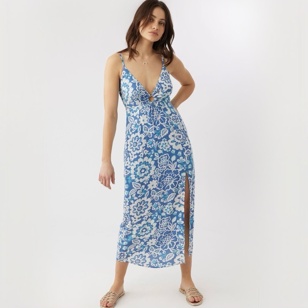 O’Neill Myah Midi Dress, Size Small